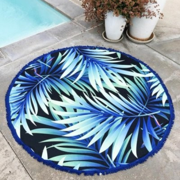 Round Beach Towel - Picture 1 of 2